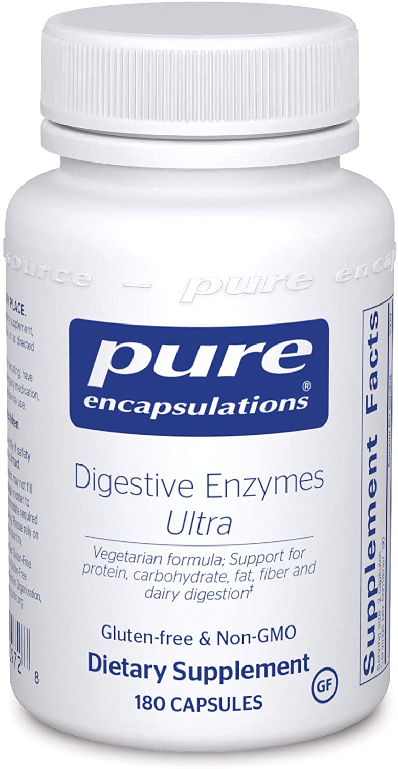 Pure Encapsulations社 Digestive Enzymes Ultraサプリメント180粒