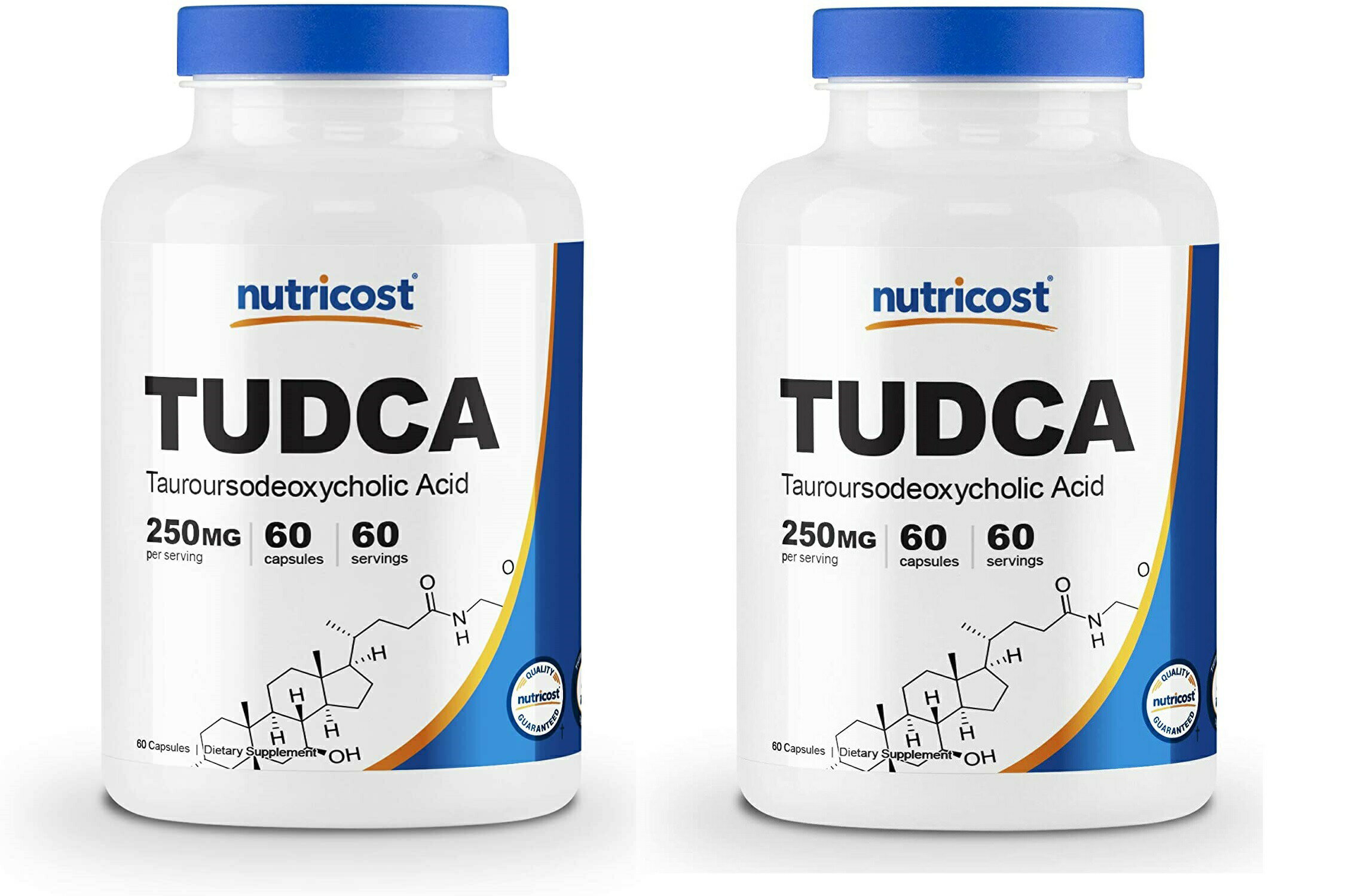 楽天キューパンダ「お得な2本セット」Nutricost社 Tudca 250mg 60粒×2