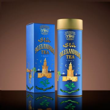 TWG Tea（ティーダブリュージー ティー） 紅茶 「ギフト包装」シンガポールの高級紅茶 TWG ALEXANDRIA TEA アレクサンドリアティー）茶葉100g入り