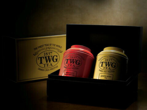 TWG Tea（ティーダブリュージー ティー） 紅茶 「ギフト包装」シンガポールの 高級紅茶 TWG シリーズ　Lucky Star Tea Setラッキー スター ティー セット■リボン ティーダブルジー ティーダブリュージー ティー