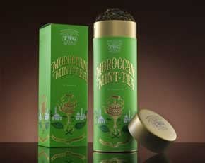 「ギフト包装」シンガポールの高級紅茶 TWGシリーズ Moroccan Mint Tea モロッカンミントティー ■リボン ティーダブルジー ティーダブリュージー ティー
