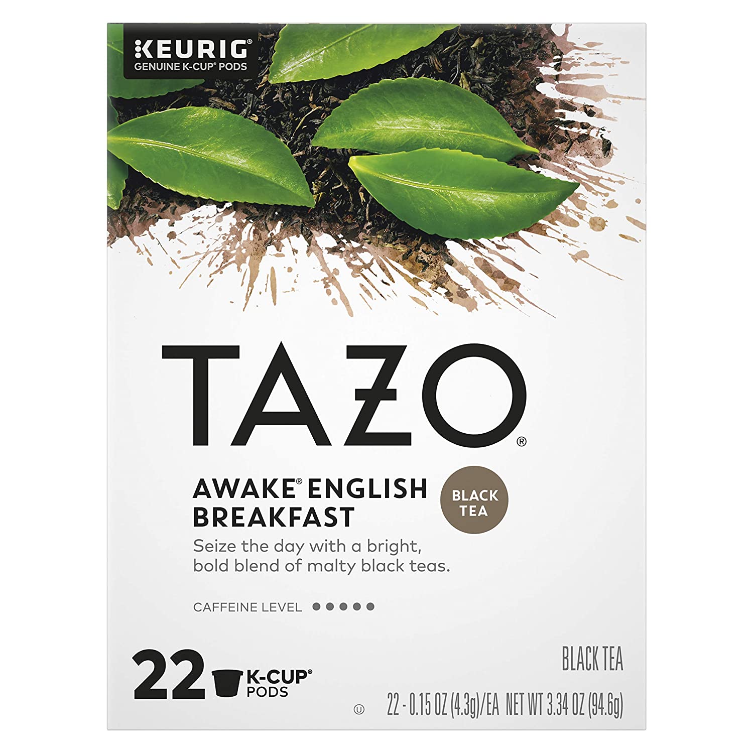 TAZO社Keurig (キューリグ) K-CUP ブラックティーTazo Awake 22個入り