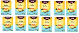 Yogi Tea社トックス、カフェインフリーダイエットハーブ—ティー バッグ16個入り×12箱・etox, Caffeine Free, 16 Tea Bags, (29 g)×12box