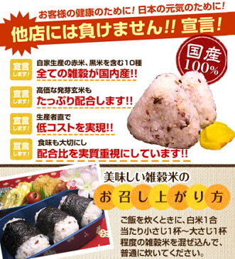 贅沢ブレンド　プレミアム雑穀米300g　国産100％　送料無料　ポイント消化　1000円ポッキリ！　発芽玄米　黒米　赤米　胚芽押し麦　丸麦　ハト麦　香り麦　もちキビ　もちアワ　精白ヒエ