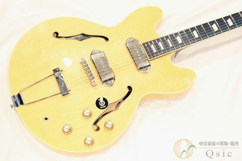 【SALE!!】【中古】 Epiphone Elitist 1965 Casino Natural 2001年製 【返品OK】[VLA06]【神戸店在庫】 送料無料 ギター