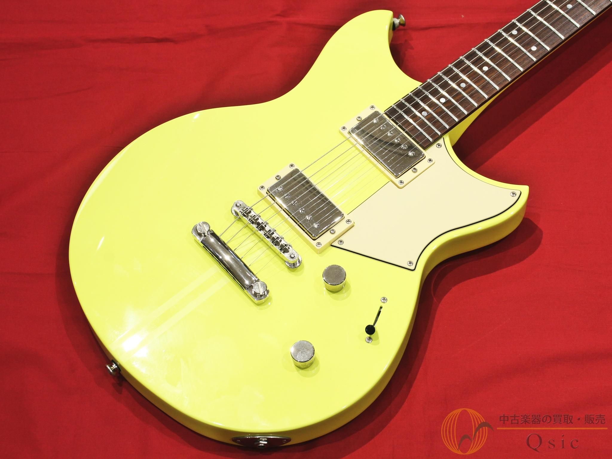 ＿＿＿＿＿＿＿＿＿＿＿＿＿＿＿＿＿＿＿＿＿＿ 中古楽器専門店だからこそ圧倒的な買取価格！ 買取もQsicにお任せください！ ￣￣￣￣￣￣￣￣￣￣￣￣￣￣￣￣￣￣￣￣￣￣ YAMAHA RSE20 YAMAHAの名機Revstarシリーズのスタンダードモデル【RSE20】が入荷。 クラシックなカフェレーサー・バイクの美学から着想を得たデザインに、現代プレイヤーが求める演奏性とサウンドを詰め込んだ意欲作となっています。 ボディにはチェンバード機構を採用したマホガニーを使用し、マホガニーネックとローズウッド指板の組み合わせ。 チェンバード機構により生鳴りも音が広がる豊かな響きに仕上がっております。 バランスの良い重量により疲れも感じさせません。 搭載されたYamahaオリジナルのハムバッカーピックアップは、豊かな中域とタイトな低域を持ち、クリーンでもロックからポップス、歪ませればハリのあるドライブサウンドでハードロックにも。 さらにドライスイッチを備えることで、シングルコイル風のスッキリとしたサウンドも得られるなど、多彩な音作りが可能です。 ジャンルを選ばず、万能で使いやすいギターに仕上がっています。 今回ネックに割れ補修がされておりますが演奏上は問題ございません。 ぜひこの機会にご検討ください。 【Spec】 Body：Mahogany Neck：Mahogany 3P Fingerboard：Rosewood Fingerboard Radius：12inch-R Nut Width：42mm Scale Length：628mm Number of Frets：22F Pickups：VH3n VH3b Controls：1Vol,1Tone,3WaySW 【状態】 多少の金属のくすみなどは見受けられますがそのた目立った傷やダメージはございません。 ネックとヘッドの間にある割れ補修がされております。 フレット残り：7割程度 トラスロッド：余裕あり 電気系統：問題なし 重量： 3.64kg ネック：問題なし 交換パーツ： 欠品： 状態区分： 【調整内容】 全体クリーニング ネック調整 弦高調整 オクターブ調整 電装系クリーニング 割れ補修 シリアルナンバー：#なし 当店管理番号：WLH50 【付属品】 YAMAHA製ソフトケース 【当店保証】 6ヶ月付き 【取り扱い店舗】 難波店（06-6537-9973）　 &gt; 当商品は納得購入サポート対象商品です。 【納得購入サポートとは・・・】 商品やサービスにご満足いただけなかった場合、 どのような理由でも返品することができるサービスです。 しかも、送料や決済手数料も含め全額ご返金いたします。 サービスについて詳しくはQsic公式サイトをご覧ください。 ================================================= 注意事項：お使いのモニターの発色具合によって、 実際のものと色が異なる場合がございます。 =================================================