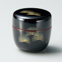 越前塗 沈金寿松 中棗 溜
