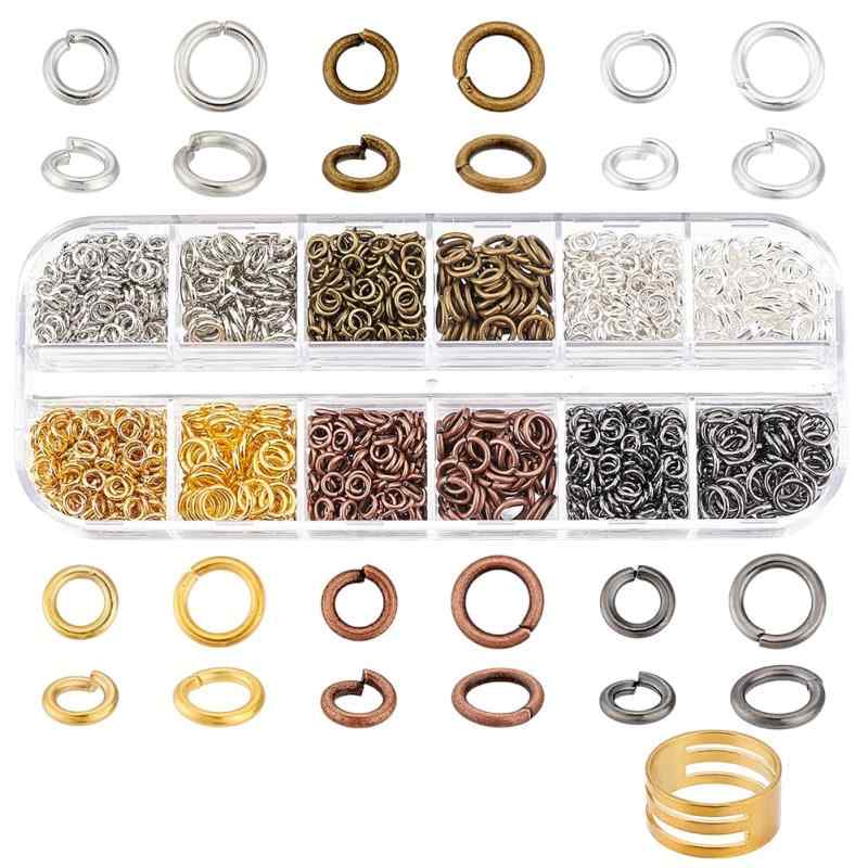 P Pandaall マルカン 丸カン リング 金具 パーツ ジュエリー DIY用 箱入り