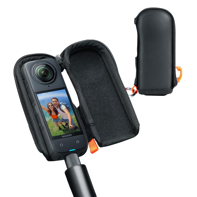X5 収納ケース 対応 X5アクセサリー,インスタ360 X5用ミニカメラバッグ ポータブル小型収納 ...