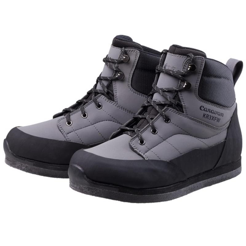 [ケイリュウ] アウトドア 沢登り 源流釣り シューズ KR 3XF WIDE グレー