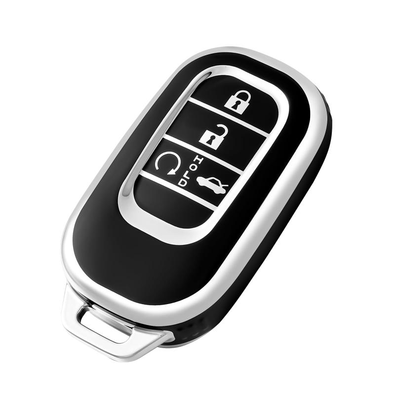 [] ホンダ/ONDA専用 スマート キーケース キーカバー 耐衝撃 スクラッチ防止 キーホルダー オシャレ 手触りいい 高級 電波障害なし VEZEL ヴェゼル rv6 Civic キー ケース