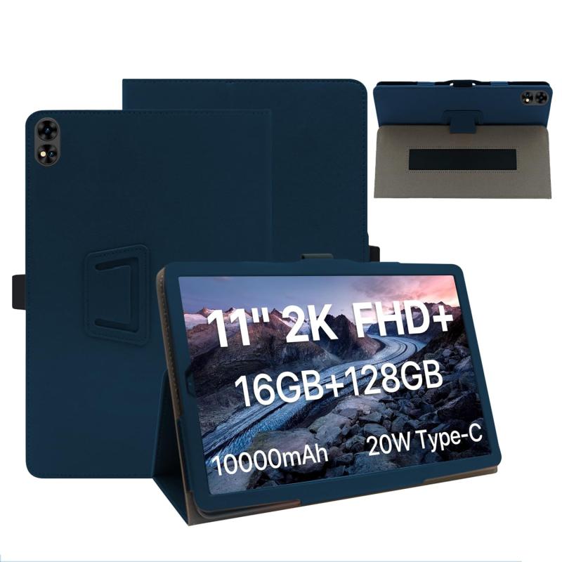 樂天商城 - For Active T1 ケース カバー 360°全面保護 二つ折りスタンド多視角調整 ペンホルダー付き 磁気吸引 全面保護型 擦り傷防止 耐汚れ 持ち運びに便利なハンドストラップがあり UM