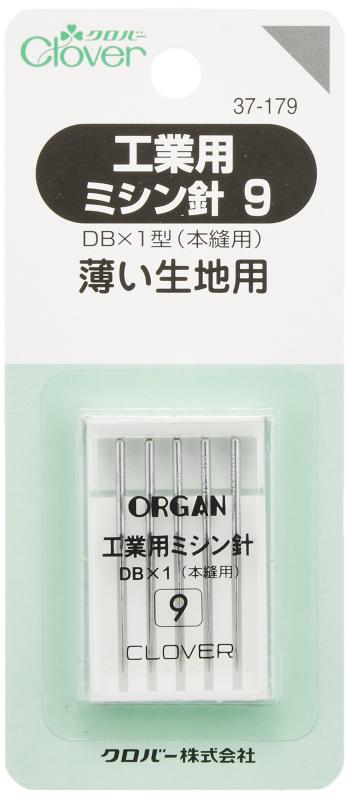 Clover 工業用ミシン針 普通生地用 5本入り