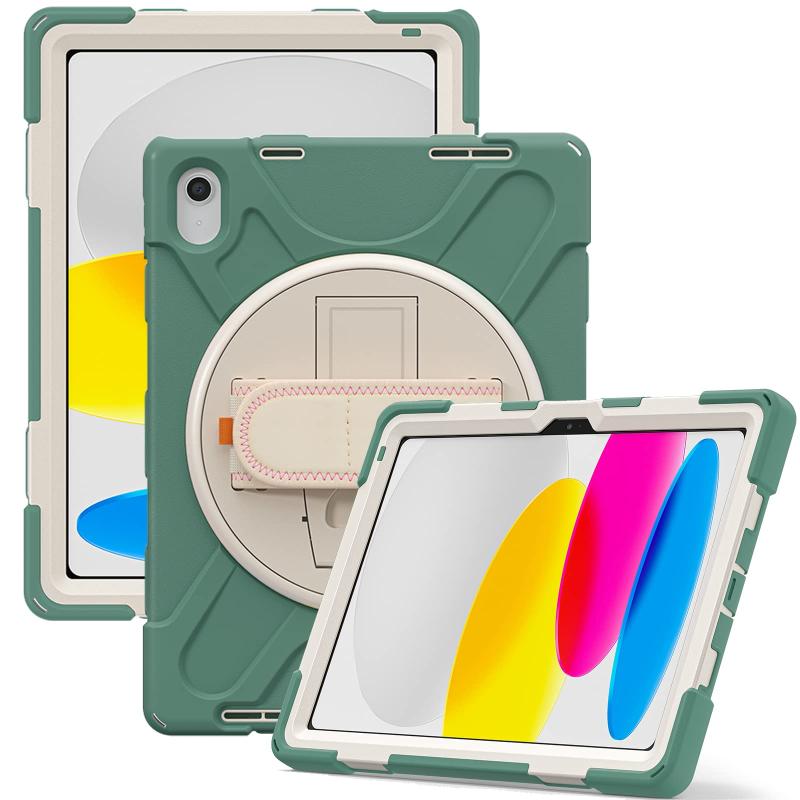 ZenRich iPad 10世代 ケース 2022 iPad 10.9 ケース iPad 第10世代 ケース 2022 アイパッドスタンド肩掛け付き 10.9インチ用保護カバー ショルダーケース 耐衝撃 のストアを表示