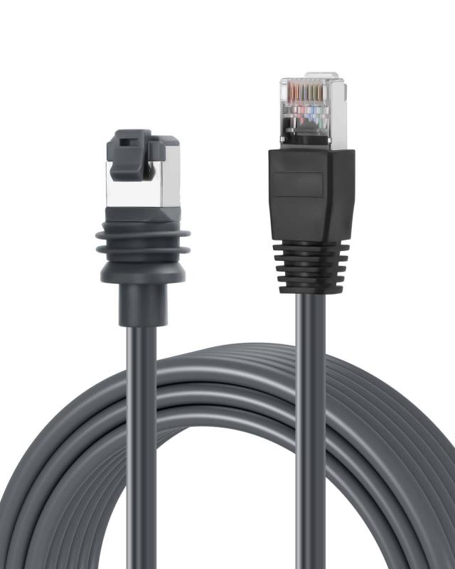 Starlink Miniキット用 Starlink-RJ45変換ケーブル イーサネットケーブル ポータブルアンテナ対応 1200Mbps高速通信 (5M)