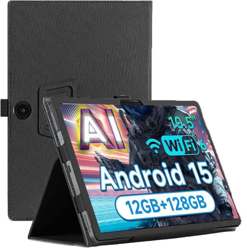 18 inches - 20 inches - For iPlay70S ケース 10.5インチ 保護ケーススタンド機能 角度調整 高級PU レザー 擦り傷防止 磁気吸着 全面保護型 保護ケース iPlay70S タブレット ケース (ブラック)