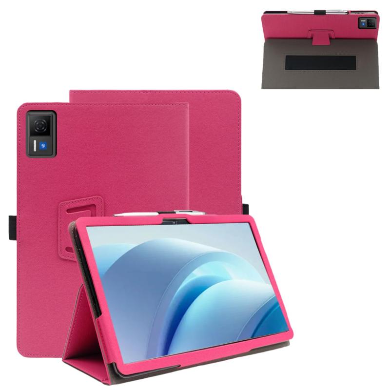 Other - For U13ケースVaele 13インチ タブレット ケース 360°全面保護 二つ折りスタンド多視角調整 ペンホルダー付き 上質PUレザー キズ防止 軽量 全面保護 U13 タブレットカバー(レッド)