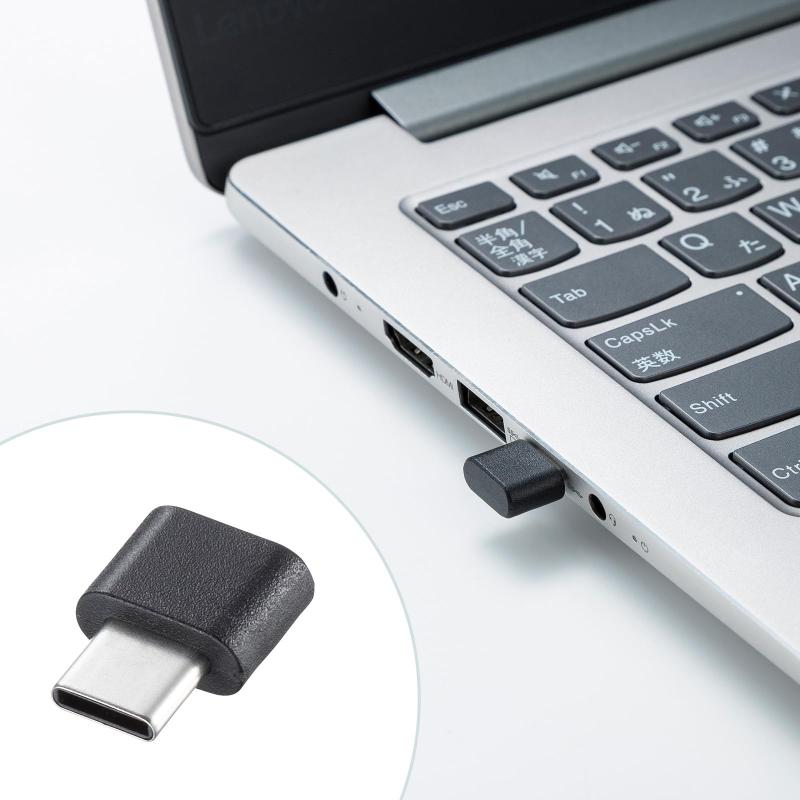サプライ 静音マウス付き2.4Gzワイヤレスキーボード（Type-C接続） SKB-WL40CSETBK 3
