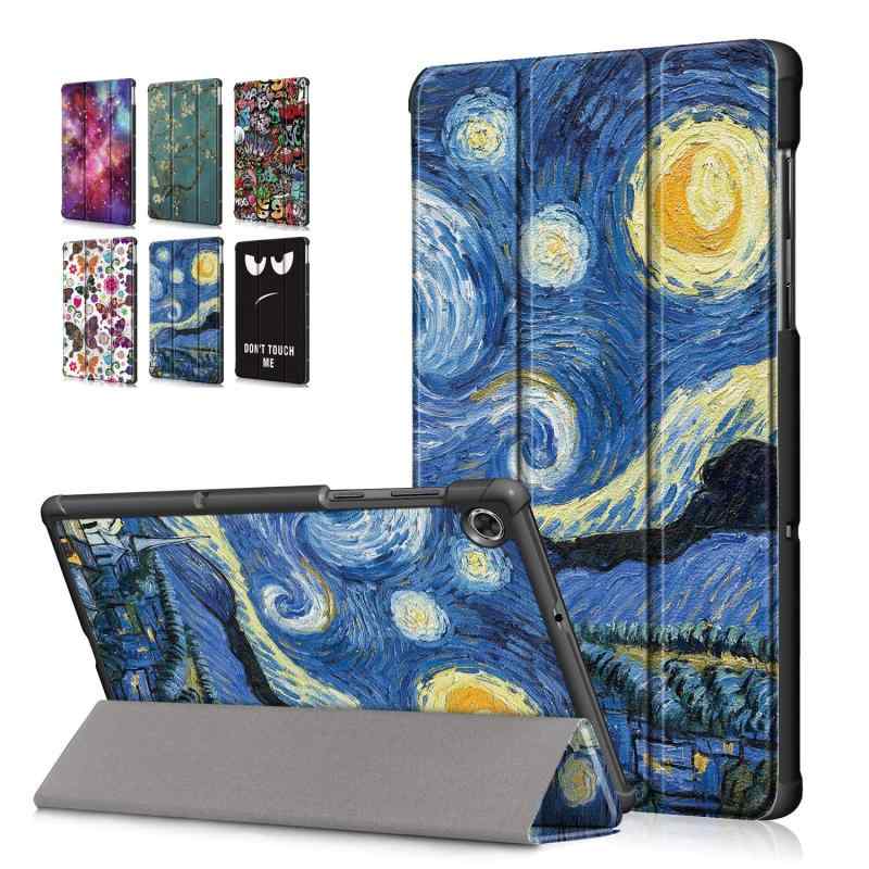 uos LAVIE Tab E TE510/K PC-TE510K 10.3インチ カバー ケース 2020新型 タンドケース 三つ折り 2020新型 マグネット開閉式 スタンド機能 折り畳み 薄型 衝撃吸収 超軽量 タブレット用