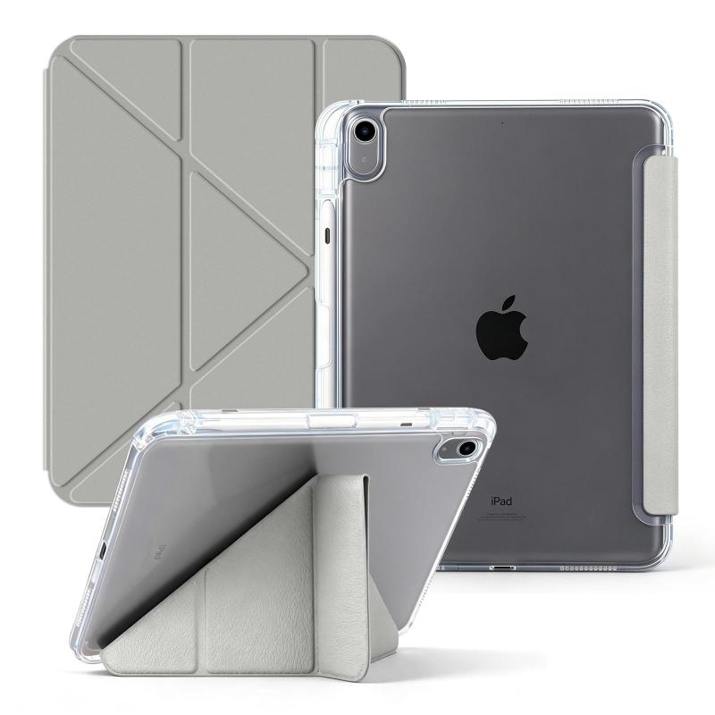 iPad 11世代 ケース (A16、2025) iPad 第10世代/第11世代 (2025/2022モデル) 専用ケース 極薄 軽量 多角度調整可能 Y 字型スタンド 横置＆縦置 耐衝撃保護 オートスリープ 耐久性保護カバー