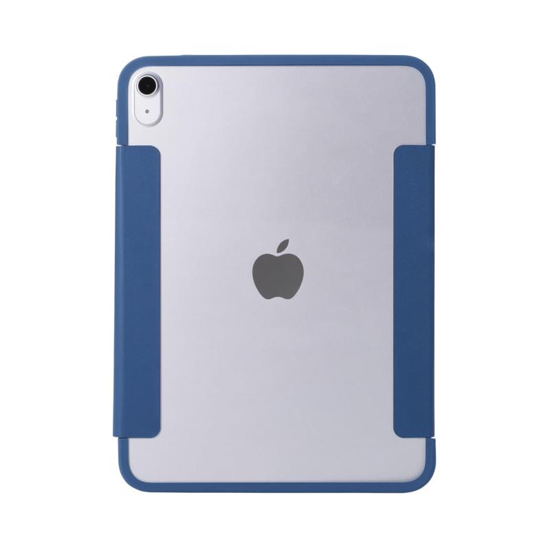 エレコム iPad 10.9 第10世代 (2022モデル) ケース 2アングルスタンド 軽量 オートスリープ/オートウェイク ソフトレザー 背面クリア フレームカラー TB-A24VFC
