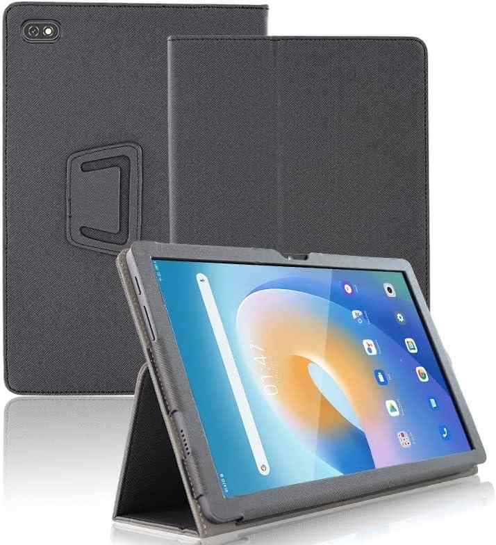 SHARP - For UAUU M50 ケース UAUU M50 カバー タブレット 12インチUAUU M50 ケース スタンド機能付き 手帳型 UAUU M50 カバー 手持ちバンド付き 高級PUレザー 耐衝撃 全面保護ケース