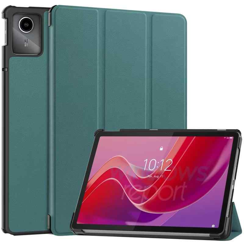 対応 LAVIE Tab T11 T1155/ PC-T1155 11インチ ケース カバー 薄型 スタンド機能付き 三つ折 マグネット 軽量 耐衝撃 PUレザー タブレットケース