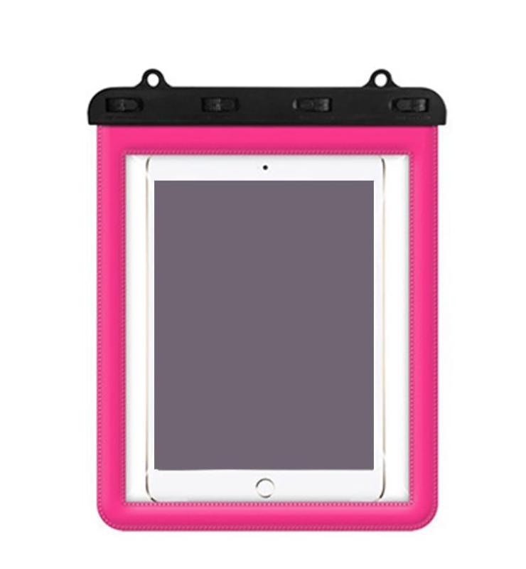 dtab d-41A 10.1インチ 防水ケース PVC 柔軟性 透明 薄型 DoCoMo Dタブ ディータブ d-41A おしゃれサフェイス タブレットPC カバーネック ストラップ付き 落下防止