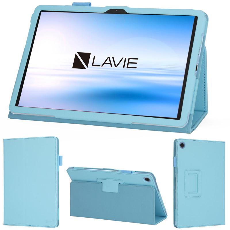 wisers LAVIE Tab T10 T1055/K PC-T1055K TAB10/F03 PC-TAB10F03 タブレットケース 10.1インチ 対応 (タッチペン/保護フィルム 付き/スタンドタイプ) タブレットカバー 2025年 新型