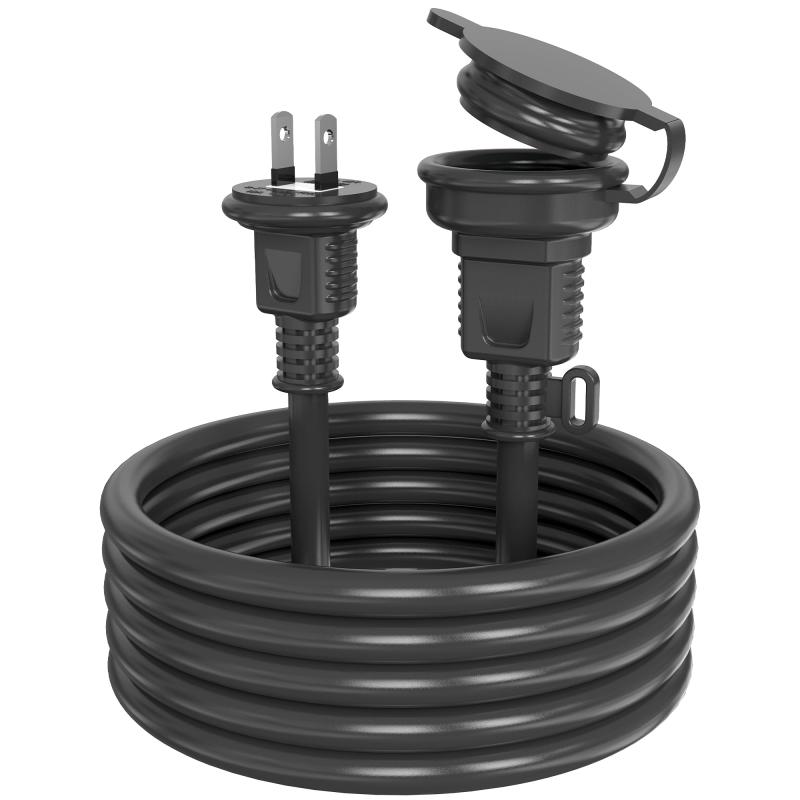 延長コード 5m 1口 耐圧600V 防雨型 ブ