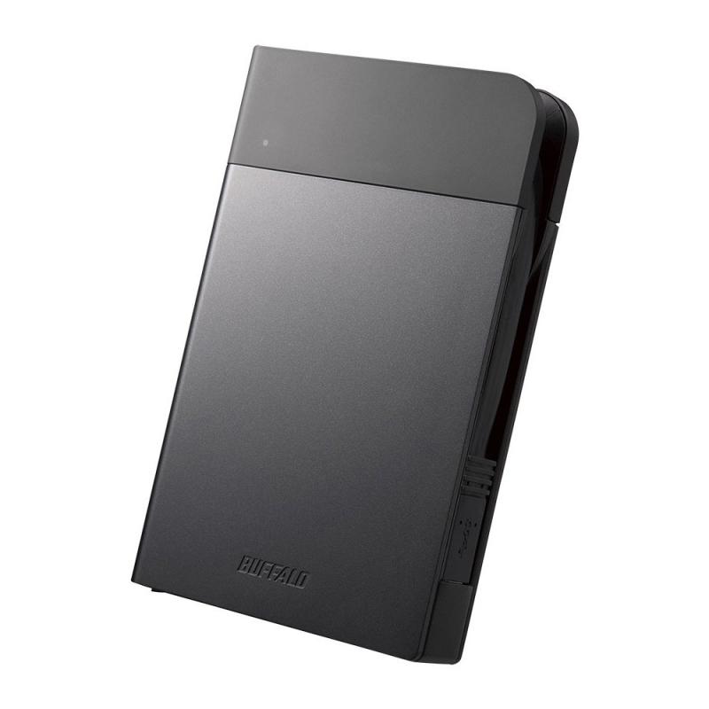 BUFFALO USB3.1(Gen1)対応 耐衝撃ポータブルDD D-PU3-BKAシリーズ
