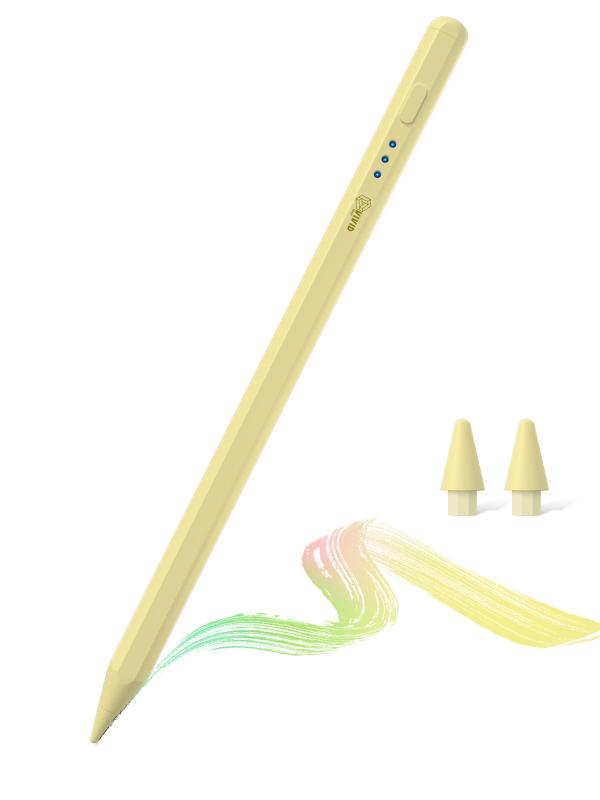 VIVID TE アップルペンシル級急速充電 タッチペン ipad 高感度&低遅延 Apple Pencil互換 滑らかさ/磁気吸着/傾き感知/電量表示/誤作動防止機能対応 ipad ペンシル 軽量 耐摩 耐久 スタイラスペン