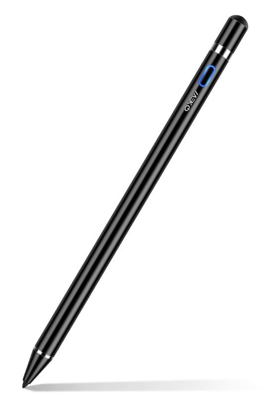 タッチペン iPadペンシル スタイラスペン 専用ペン パームリジェクション/自動オフ機能対応 1.2mm極細ペン先 2018年以降iPad/Pro/Air/Mini対応