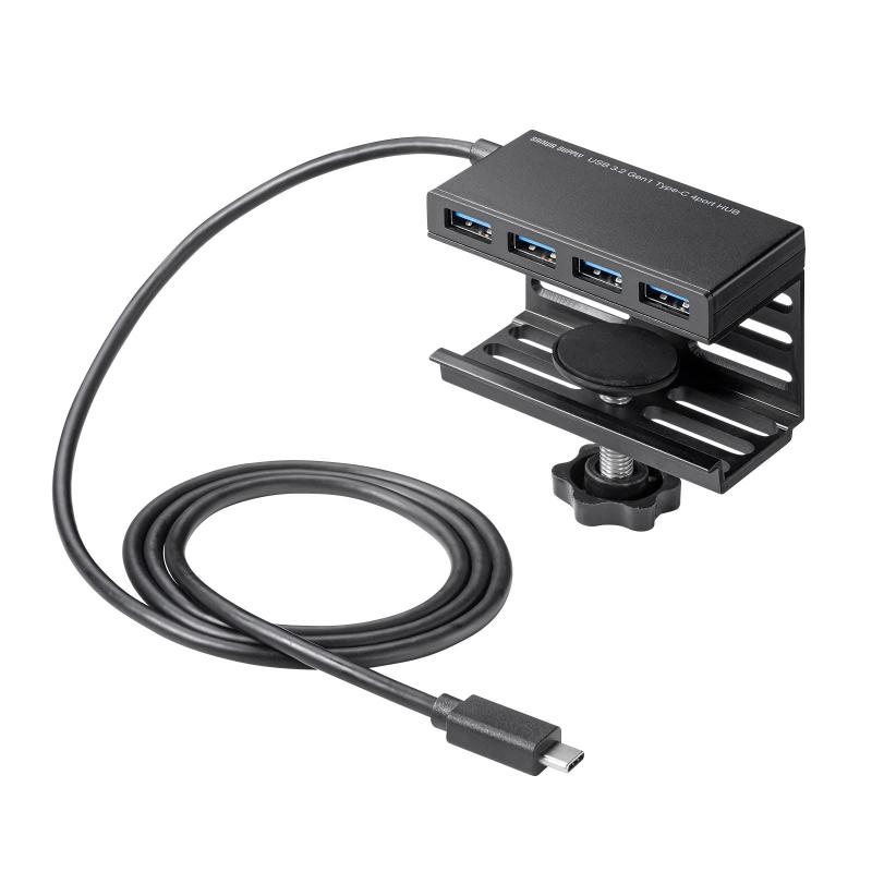 樂天商城 - サプライ クランプ固定式 USB3.2 Gen1 ハブ