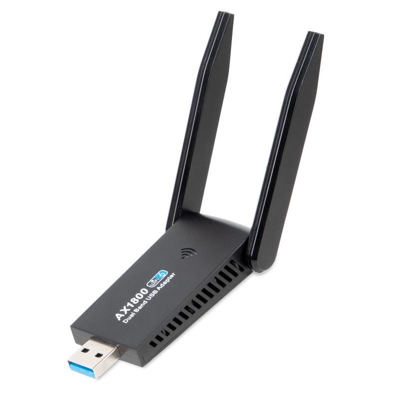 WiFi 無線LAN 子機 高速度 デュアルバンド 2.4G/5G 802.11ac技術 360°高 ...
