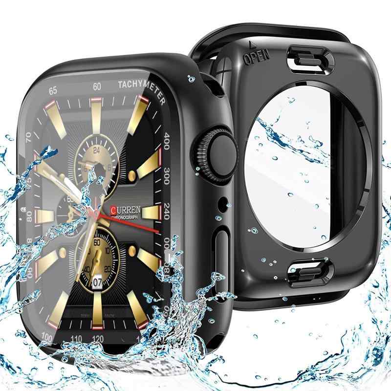 樂天商城 - [2 in 1全周保護] Apple Watch カバー Series SE2/SE/6/5/4 40mm 対応 アップルウォッチ用 ケース 360°全面防水 一体型 新デザイン Apple Watch ケース対応 全面保護 超薄型 装着簡単 耐衝撃