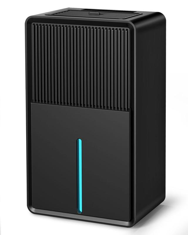 Up To 288Sq Ft - 除湿機 衣類乾燥 3L 大容量マイナスイオン 鉄筋14畳 /木造7畳最大除湿量1L/日 除湿器 強力除湿 部屋干し 湿気取り カビ対策 梅雨対策 小型 コンパクト タイマー付き 自動停止 静音
