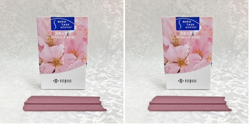 樂天商城 - 花かおりシリーズ 薫寿堂 花かおり ミニ スモークレス(微煙タイプ) スティック約37g 桜 451