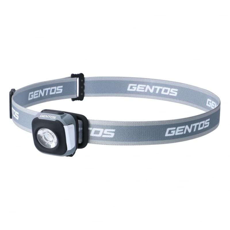 GENTOS(ジェントス) LED ヘッドライト USB充電式(充電池内蔵) 260ルーメン 防水 軽量50g -260R各種 アウトドア キャンプ ランニング