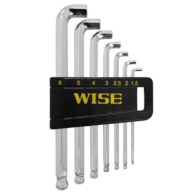 樂天商城 - ワイズ(WISE) ボールポイント六角棒レンチ