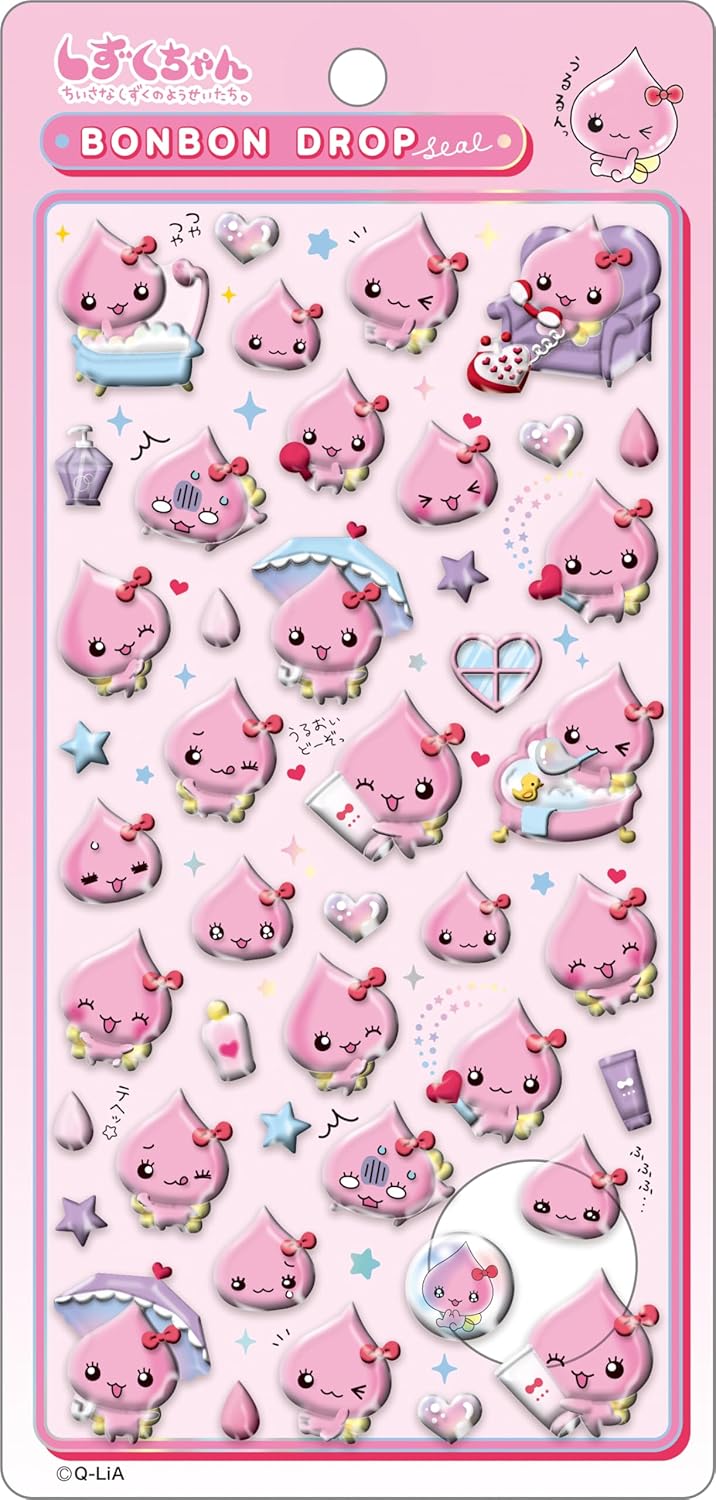 楽天市場】ボンボンドロップシール しずくちゃんの通販