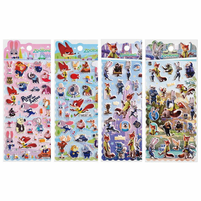 楽天市場】ズートピア シール（文房具・事務用品｜日用品雑貨・文房具
