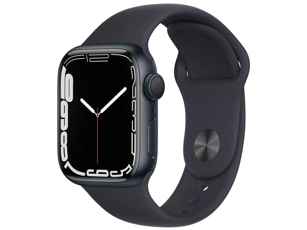 【最大2000円クーポンGET】「新品・未開封品（未使用）」Apple Watch Series 7 GPSモデル 41mm MKMX3J/A [ミッドナイトスポーツバンド][JAN: 4549995257847]