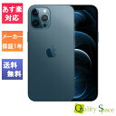 【最大2000円クーポンGET】「新品 未開封品 」SIMフリー iPhone12 Pro Max 256GB Pacific Blue パシフィックブルー ※赤ロム保証 メーカー保証 正規SIMロック解除済 アップル/アイフォン MGD23J/A A2410