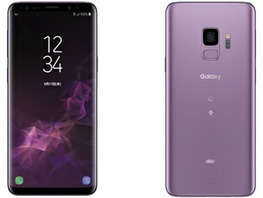 「新品 未使用品 白ロム」au SIMロック解除 Galaxy S9 scv38 ライラック パープル ※赤ロム保証[サムソン/Samsung][SIMフリー]