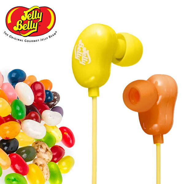 楽天Vifor （ヴィフォー）イヤホン ジェリーベリー JellyBelly カナルイヤホン JB-CEP3 OYY オレンジ＆イエロー 有線 カナル型 かわいい おしゃれ カラフル フィットしやすい スマホ ヘッドフォン イヤフォン ヘッドホン コンパクト 音楽 スマホ オーディオ 女性 女の子 女子 通勤 通学 [メール便]