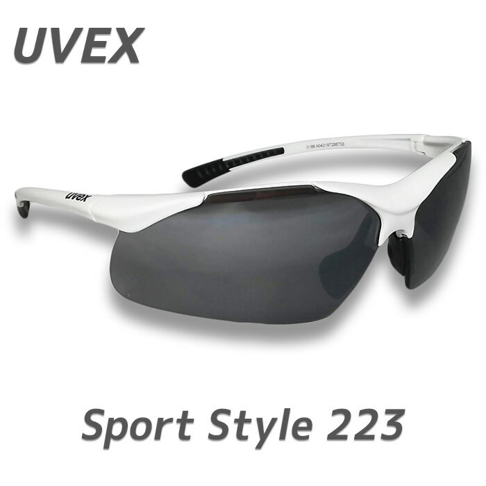 Uvex ウベックス sportstyle 223 ホワイト / シルバー スポーツ サングラス 自転車 アイウェア メガネ ロードバイク
