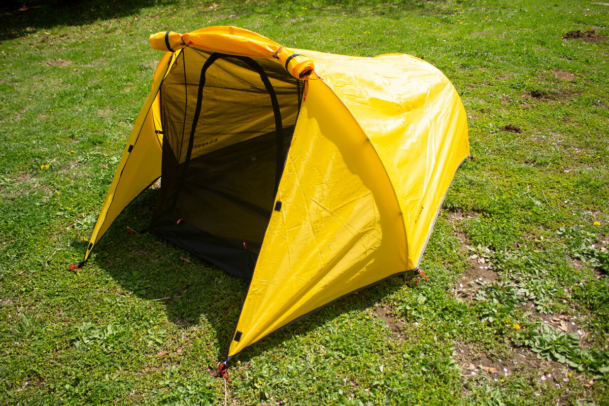 ツーリングテント ソロテント テント 一人用テント ソロ 2人用 1人用 ツーリング キャンプ キャンプテント 一人用 二人用 二人用テント コンパクト 軽量 前室あり アウトドア 自転車 バイク トンネル Bikepack バイクパック通販格安セール情報 楽天 通販