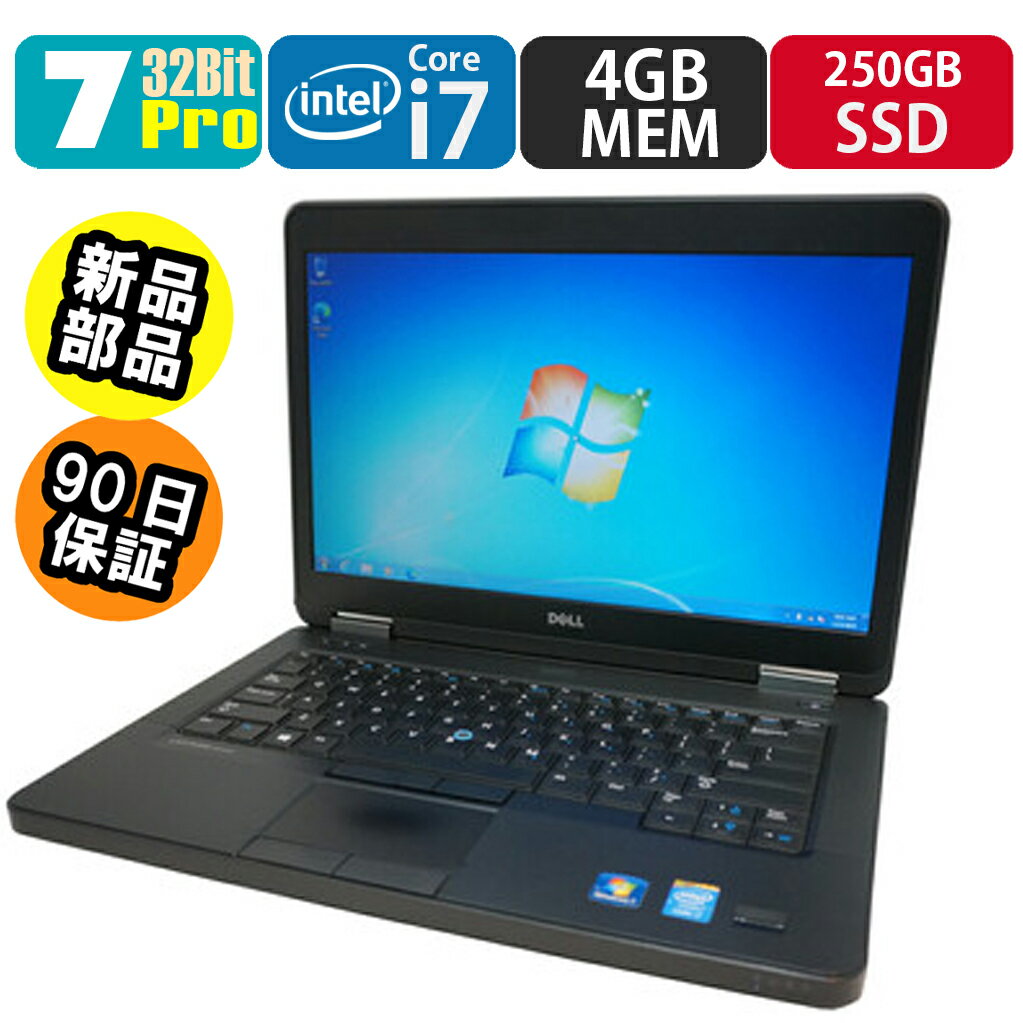 中古 Dell Latitude E5440 7Pro 英語OS搭載 SSD メモリ新品に交換済み ノートパソコン PC