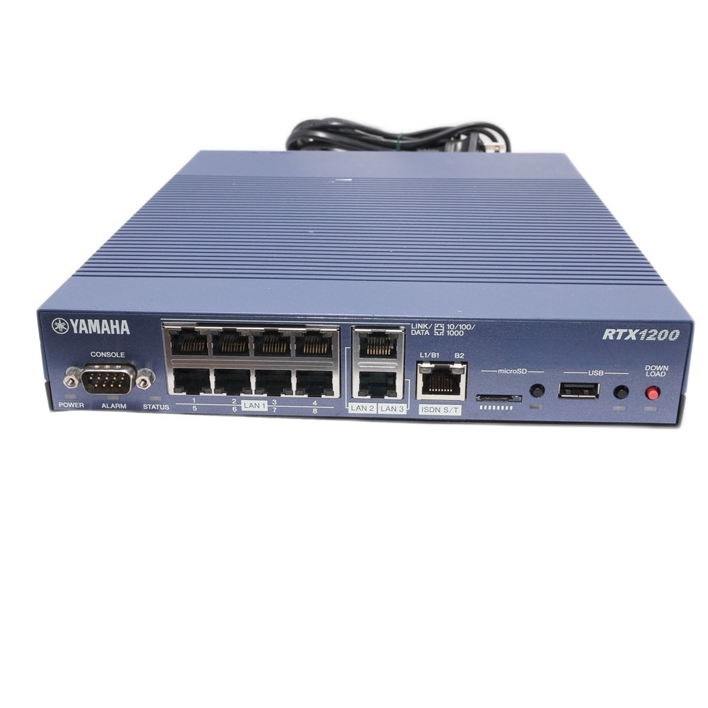 �ڤ�����LAN�����֥��դ������ YAMAHA RTX1200 �ͥåȥ���롼���� LAN�����֥�2�ܥ��å�